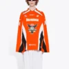 Camiseta de hockey de manga larga con paneles «Orange» 657105TKV247074