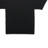 Camiseta de hombre Balenciaga Temporada Primavera-Verano 2021 con estampado de letras y agujeros, cuello redondo y manga corta, color negro 651795TKVB81070