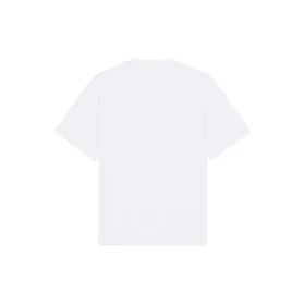 Camiseta de hombre con estampado, cuello redondo, manga corta, blanca, SS21, 651795TKV779040