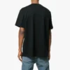 Camiseta de hombre de Balenciaga con logo, de punto y manga corta, color negro 556150TYK281000