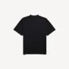 Camiseta de hombre de corte medio con diseño «Messy Spray» en negro