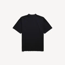 Camiseta de hombre de corte medio con diseño «Messy Spray» en negro Camiseta de hombre de corte medio con diseño «Messy Spray» en negro