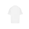 Camiseta de manga corta blanca con estampado de letras y logotipo de la corona 594599TGV489000
