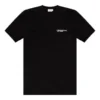 Camiseta de manga corta con bordado, color negro, colección SS21, 641655TKV861070