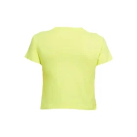 Camiseta de manga corta con estampado BB, color amarillo 583224TFV657072 Camiseta de manga corta con estampado BB, color amarillo 583224TFV657072