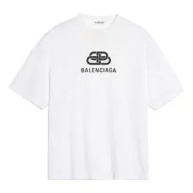 Camiseta de manga corta con estampado de letras y logotipo en el pecho, color blanco 570813TEV489044 Camiseta de manga corta con estampado de letras y logotipo en el pecho, color blanco 570813TEV489044