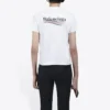 Camiseta de manga corta con estampado del logotipo alfabético «Blanco» 612964TIV529040