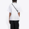 Camiseta de manga corta con logo de graffiti, color blanco, 641590TJV969040