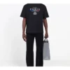 Camiseta de manga corta con logo de París y bandera de París, estilo regular, colección SS20 594579TGV481000