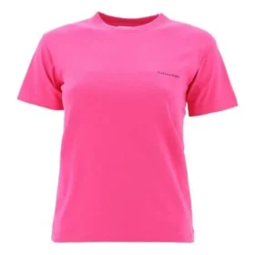 Camiseta de manga corta con logo retro pequeño, rosa 570796TBV435630 Camiseta de manga corta con logo retro pequeño, rosa 570796TBV435630