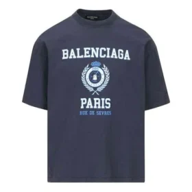 Camiseta de manga corta con logotipo Varsity «Navy» 612966TMV954140 Camiseta de manga corta con logotipo Varsity «Navy» 612966TMV954140