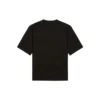 Camiseta de manga corta, corte ajustado y diseño simbólico, color negro 612964TIV501070