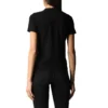 Camiseta de manga corta, corte ajustado y diseño simbólico, color negro 612964TIV501070