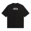 Camiseta de manga corta para hombre Balenciaga con estampado de letras, color negro 620969TIV741070