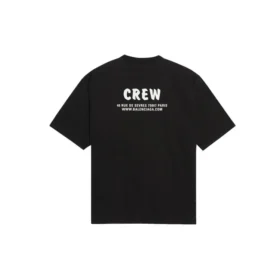 Camiseta de manga corta para hombre Balenciaga con estampado de letras, color negro 620969TIV741070 Camiseta de manga corta para hombre Balenciaga con estampado de letras, color negro 620969TIV741070