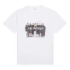 Camiseta de manga corta retro con logo impreso de la banda «Blanca» 612965TIV479000