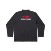 Camiseta de manga larga 3B Sports Icon, estilo oversize «Negro, rojo y blanco» 720250TPVD71470