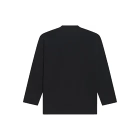 Camiseta de manga larga Balenciaga x LOS SIMPSONS, corte grande «Negro» 681046TLVG70100