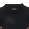 Camiseta de manga larga Heavy Metal, corte oversize «Black Faded» 739783TOVE11055