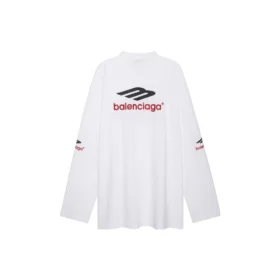 Camiseta de manga larga oversize 3B Sports Icon «Blanco, Negro, Rojo» 720250TPVD79065