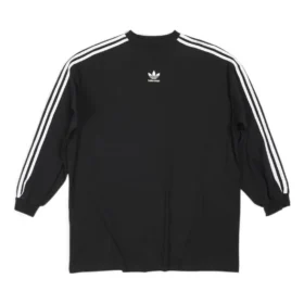 Camiseta de manga larga oversize Balenciaga x adidas «Negro» 728789TNVA68482