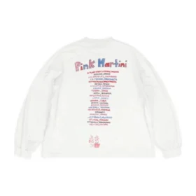 Camiseta de manga larga oversize Balenciaga x Pink Martini «Ecru» 699191TMVN99800