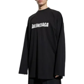Camiseta de manga larga oversize de Caps «Black» 681046TNVL11070