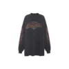 Camiseta de manga larga Oversized «Black Faded» 739027TPVM81568