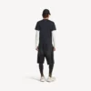 Camiseta de manga larga para hombre estilo «techwear» en azul marino/blanco Camiseta de manga larga para hombre estilo «techwear» en azul marino/blanco
