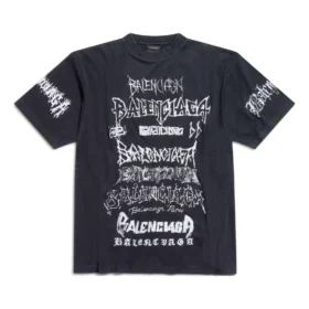 Camiseta de metal para hacer tú mismo «Black White» 641675TPVO31569