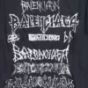 Camiseta de metal para hacer tú mismo «Black White» 641675TPVO31569