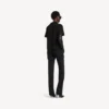 Camiseta de mujer Balenciaga Sacra Cœur de corte medio en negro Camiseta de mujer Balenciaga Sacra Cœur de corte medio en negro