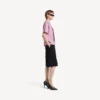 Camiseta de mujer Balenciaga Sacra Cœur de corte medio en rosa antiguo Camiseta de mujer Balenciaga Sacra Cœur de corte medio en rosa antiguo