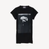 Camiseta de mujer «The Song of the Highest Tower» de talla pequeña en color negro