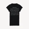 Camiseta de mujer «The Song of the Highest Tower» de talla pequeña en color negro