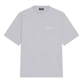 Camiseta de Political Campaign, talle grande, «Gris» 641675TKVJ11379