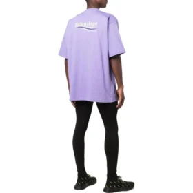 Camiseta de Political Campaign, talle grande «Púrpura» 641675TKVJ13072
