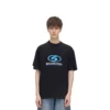 Camiseta de surfista «Negro Azul» 764235TPVU61165