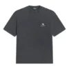 Camiseta deportiva B de corte medio «Negro lavado» 612966TLV991070