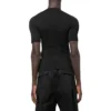 Camiseta deportiva de cuello redondo «Negro» 7196624C9B41000