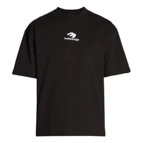 Camiseta deportiva de manga corta con icono «Black» 612966TNVF21070