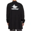 Camiseta deportiva de manga larga oversize para combinar «Negro y blanco» 739027TPVF21070