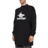 Camiseta deportiva de manga larga oversize para combinar «Negro y blanco» 739027TPVF21070