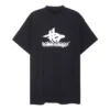 Camiseta deportiva oversize para usar en capas «Black White» 739028TPVF21070