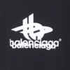 Camiseta deportiva oversize para usar en capas «Black White» 739028TPVF21070