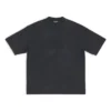 Camiseta Fashion Institute, corte mediano, color «Negro lavado» 612966TMVH68190