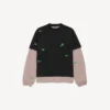 Camiseta híbrida doble para hombre «520 stickers» en negro/verde Camiseta híbrida doble para hombre «520 stickers» en negro/verde