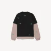 Camiseta híbrida doble para hombre «520 stickers» en negro/verde Camiseta híbrida doble para hombre «520 stickers» en negro/verde