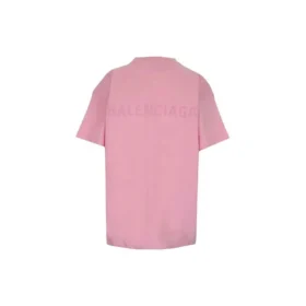 Camiseta holgada de manga corta con estampado de letras «Pink» 612965TIVG55700