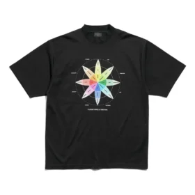 Camiseta «How Do You Feel» de corte mediano «Black» 764235TQVS31055